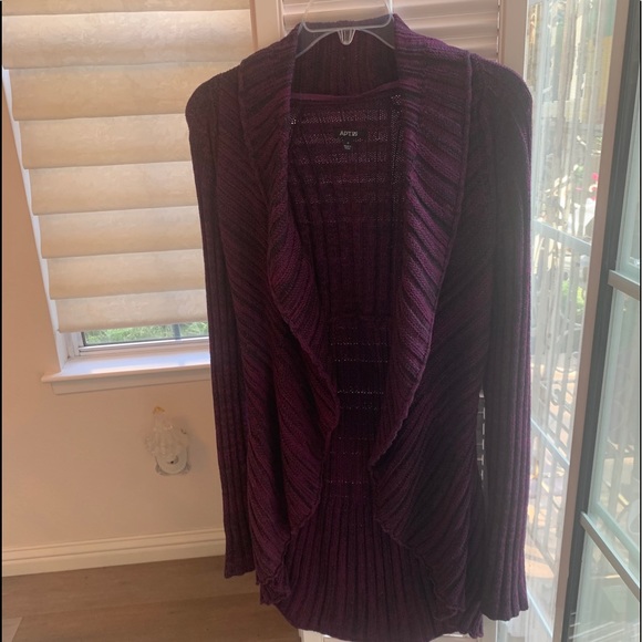 💜APT 9 Tunic Length Cardigan Sweater ( S)💜 - Picture 2 of 16